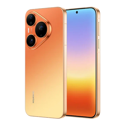 HUAWEI Pura 90s Pro 5G+ Orange Soda- front and back view