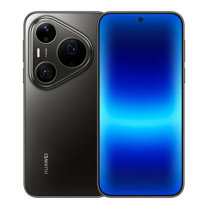 HUAWEI Pura 90s Pro Max 5G+ Graphite Black front display and rear design.
