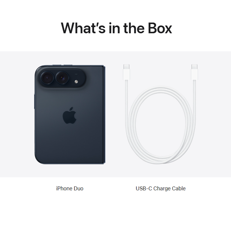 iPhone Duo 1TB (Middle East Version)