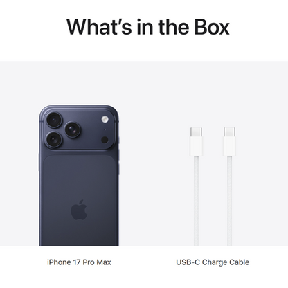 iPhone 17 Pro Max 1TB (Middle East Version)