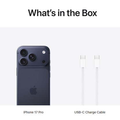 iPhone 17 Pro 512GB (Middle East Version)