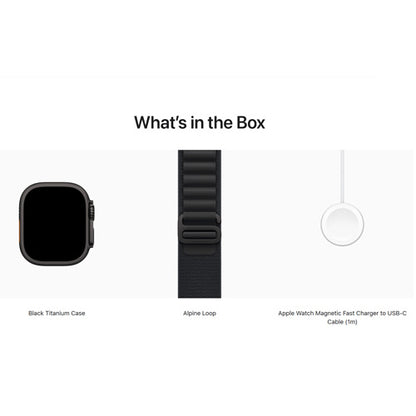 Apple Watch Ultra 3 GPS + Cellular, 49mm - Titanium Case with Titanium Milanese Loop