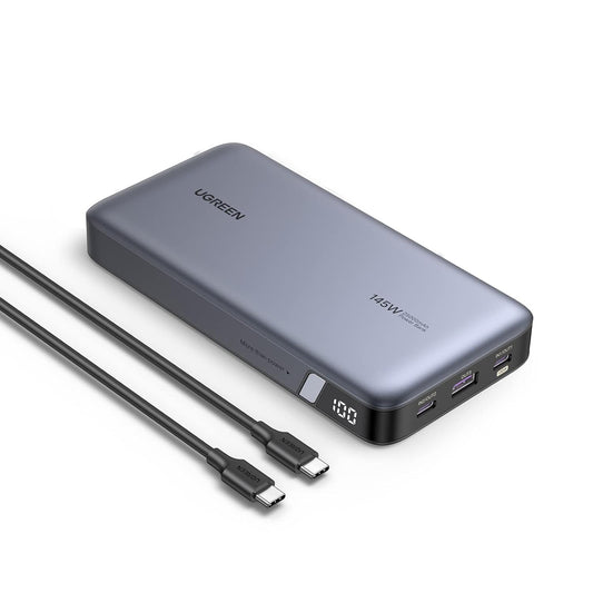 UGREEN PB205 (90597A) 25000mAh 145W Fast Charging Power Bank - Supports (PD, QC, PPS, SCP) laptops, tablets, and smartphones