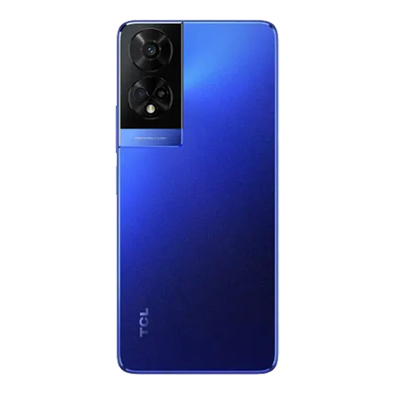 TCL 50 5G Dark Blue rear panel with dual camera design