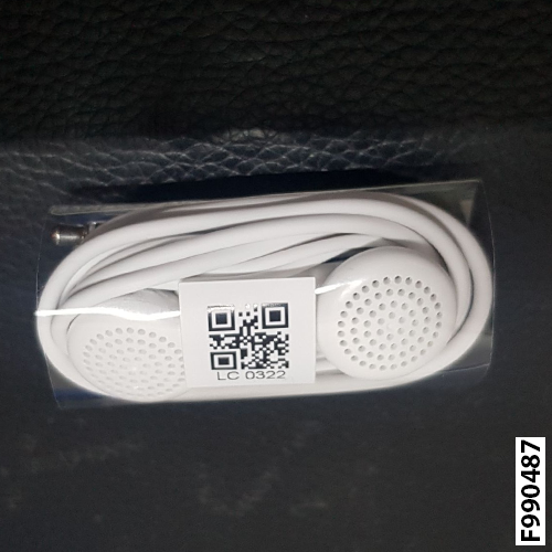 Huawei LC0322 Earphone | Stereo Headset - White